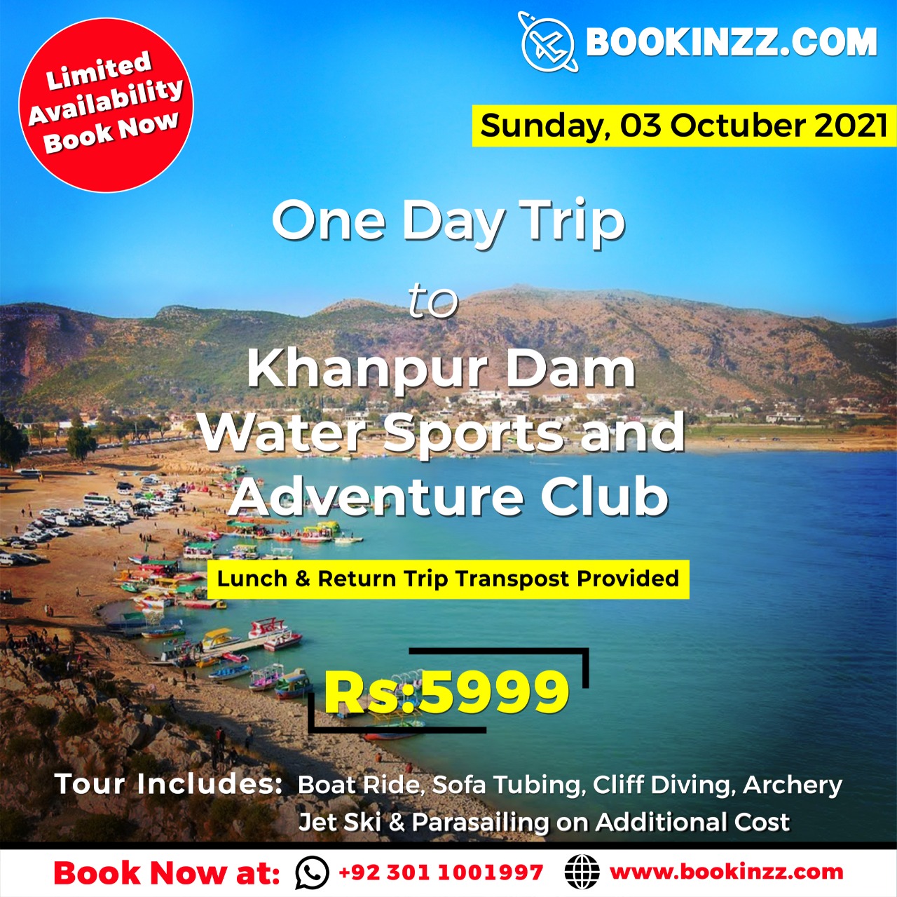 Khanpur Dam Water Sports & Adventure Club