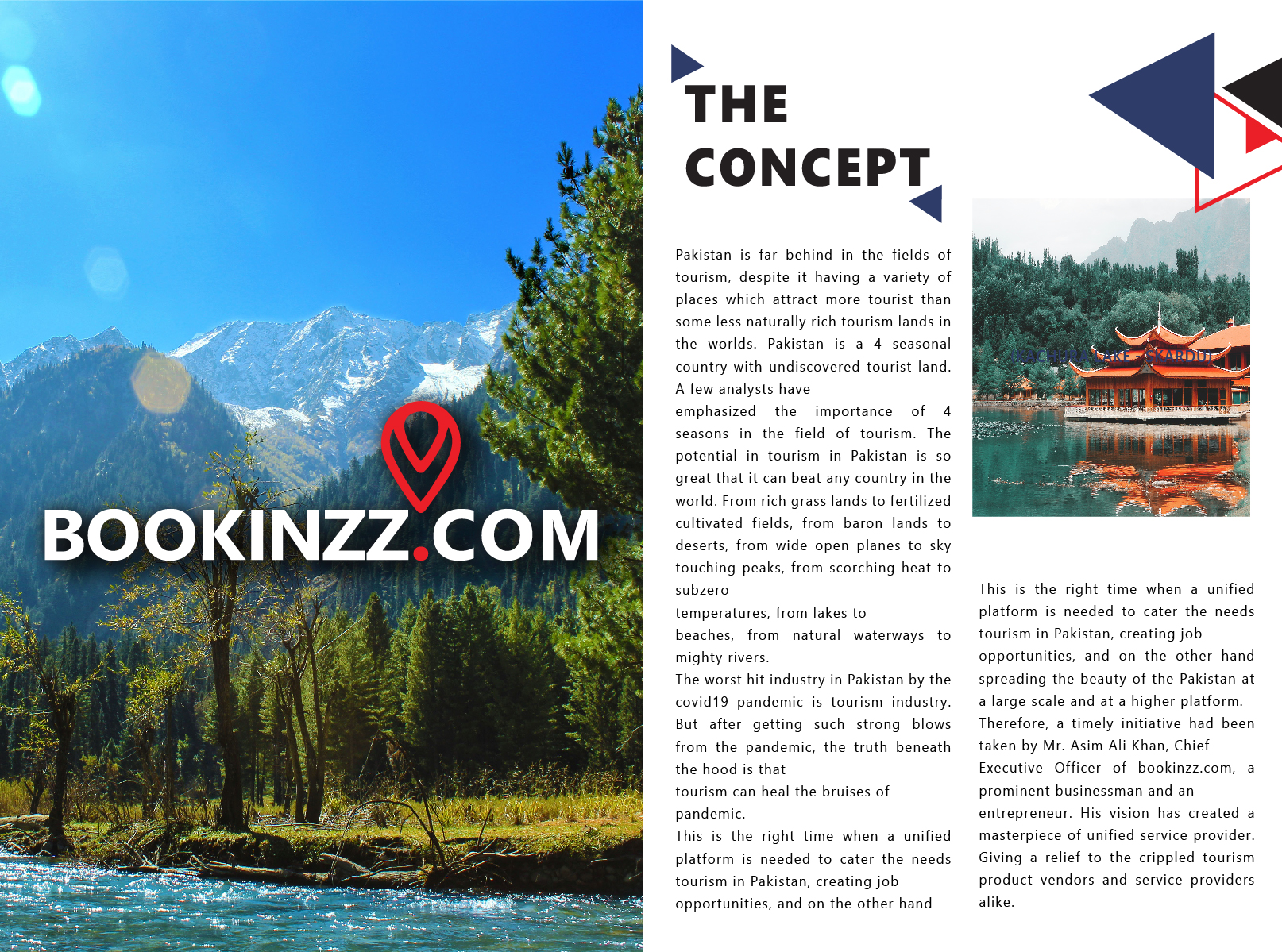 Bookinzz.com company profile The Concept